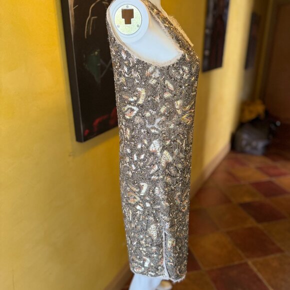 NWT! AllSaints Brellie Embellished Mini Dress Wedding Holiday Evening Size 4 - Picture 4 of 16